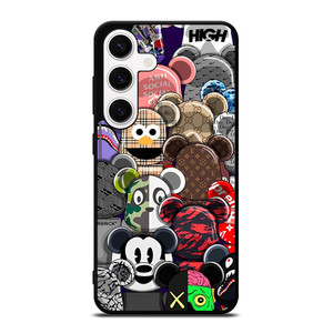 KAWS ALL CHARACTER ICON Samsung Galaxy S24 Case Cover KAWS ALL CHARACTER ICON Samsung Galaxy S24 Case Cover