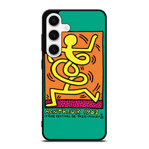 KEITH HARING MONTREUX 1983 Samsung Galaxy S24 Case Cover