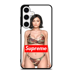 KYLIE JENNER SUPREME CAMO Samsung Galaxy S24 Case Cover