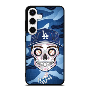 LA DODGERS SKULL CAMO Samsung Galaxy S24 Case Cover