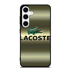 LACOSTE GOLD EMBLEM Samsung Galaxy S24 Case Cover