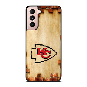 KANSAS CITY CHIEFS NFL FOOTBALL BRICKED Samsung Galaxy S21 Case Cover