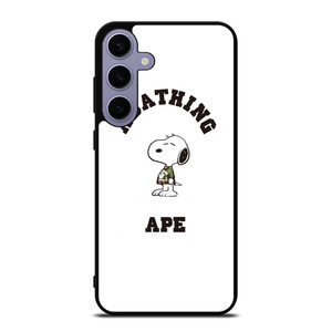 A BATHING APE BAPE SNOOPY Samsung Galaxy S24 Plus Case Cover