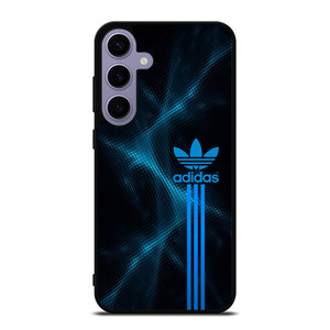 ADIDAS LOGO ABSTRACT BLUE LIGHT Samsung Galaxy S24 Plus Case Cover ADIDAS LOGO ABSTRACT BLUE LIGHT Samsung Galaxy S24 Plus Case Cover
