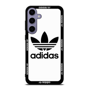 ADIDAS TREFOIL ROUND WHITE Samsung Galaxy S24 Plus Case Cover ADIDAS TREFOIL ROUND WHITE Samsung Galaxy S24 Plus Case Cover