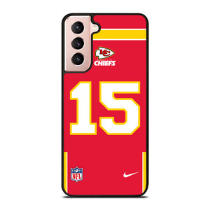 KANSAS CITY CHIEFS PATRICK MAHOMES 15 NFL NIKE Samsung Galaxy S21 Case Cover
