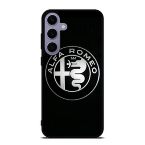 ALFA ROMEO METAL BLACK Samsung Galaxy S24 Plus Case Cover ALFA ROMEO METAL BLACK Samsung Galaxy S24 Plus Case Cover
