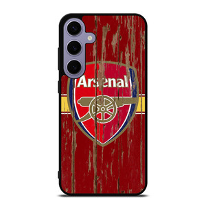 ARSENAL FC WOODEN LOGO Samsung Galaxy S24 Plus Case Cover ARSENAL FC WOODEN LOGO Samsung Galaxy S24 Plus Case Cover