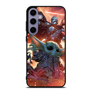 BABY YODA AND THE MANDALORIAN STAR WARS Samsung Galaxy S24 Plus Case Cover
