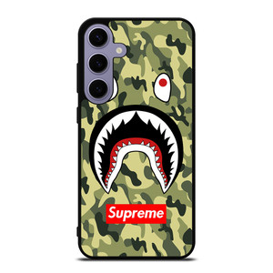 BAPE BATHING CAMO SHARK SUPREME Samsung Galaxy S24 Plus Case Cover BAPE BATHING CAMO SHARK SUPREME Samsung Galaxy S24 Plus Case Cover