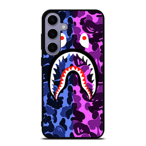 BAPE CAMO LOGO BLUE PURPLE Samsung Galaxy S24 Plus Case Cover BAPE CAMO LOGO BLUE PURPLE Samsung Galaxy S24 Plus Case Cover