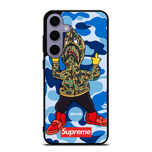 BATHING APE SUPREME SHARK CAMO Samsung Galaxy S24 Plus Case Cover BATHING APE SUPREME SHARK CAMO Samsung Galaxy S24 Plus Case Cover