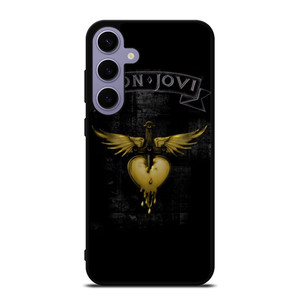 BON JOVI BAND GOLD LOGO Samsung Galaxy S24 Plus Case Cover BON JOVI BAND GOLD LOGO Samsung Galaxy S24 Plus Case Cover