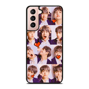 KIM TAE HYUNG V BTS BANGTAN BOYS COLLAGE Samsung Galaxy S21 Case Cover