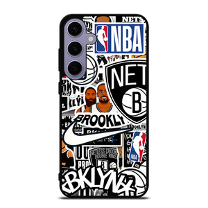 BROOKLYN NETS NBA STICKER BOMB Samsung Galaxy S24 Plus Case Cover BROOKLYN NETS NBA STICKER BOMB Samsung Galaxy S24 Plus Case Cover