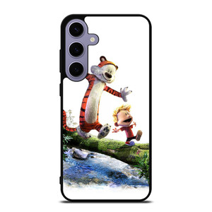 CALVIN AND HOBBES RIVER WOOD Samsung Galaxy S24 Plus Case Cover CALVIN AND HOBBES RIVER WOOD Samsung Galaxy S24 Plus Case Cover