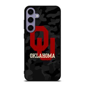 CAMO OKLAHOMA SOONERS LOGO Samsung Galaxy S24 Plus Case Cover