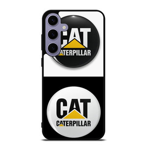 CAT CATERPILLAR WHITE BLACK Samsung Galaxy S24 Plus Case Cover CAT CATERPILLAR WHITE BLACK Samsung Galaxy S24 Plus Case Cover