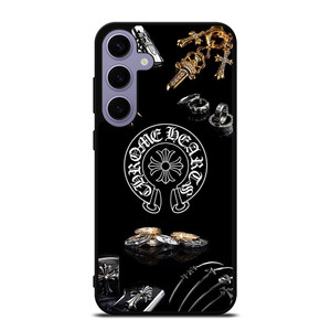 CHROME HEARTS METAL LOGO Samsung Galaxy S24 Plus Case Cover