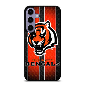 CINCINNATI BENGALS METAL SYMBOL Samsung Galaxy S24 Plus Case Cover