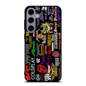 CLASSIC ROCK BAND COLLAGE Samsung Galaxy S24 Plus Case Cover