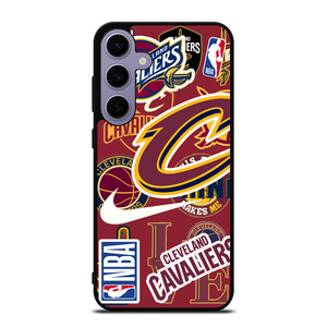 CLEVELAND CAVALIERS NBA STICKER BOMB Samsung Galaxy S24 Plus Case Cover CLEVELAND CAVALIERS NBA STICKER BOMB Samsung Galaxy S24 Plus Case Cover