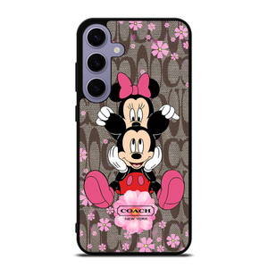 COACH MICKEY and MINNIE MOUSE Samsung Galaxy S24 Plus Case Cover COACH MICKEY and MINNIE MOUSE Samsung Galaxy S24 Plus Case Cover