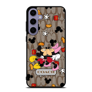 COACH MICKEY MINNIE MOUSE KISS Samsung Galaxy S24 Plus Case Cover