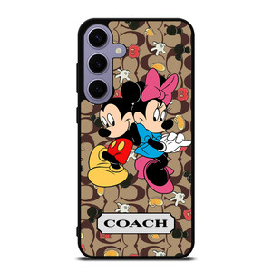 COACH MICKEY MINNIE MOUSE LOVE Samsung Galaxy S24 Plus Case Cover
