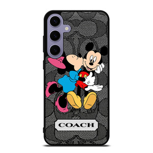 COACH MINNIE MICKEY MOUSE KISS Samsung Galaxy S24 Plus Case Cover