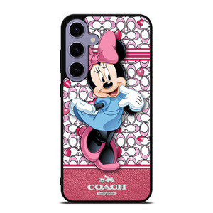 COACH MINNIE MOUSE PINK PATTERN Samsung Galaxy S24 Plus Case Cover COACH MINNIE MOUSE PINK PATTERN Samsung Galaxy S24 Plus Case Cover