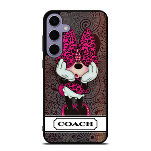 COACH NEW YORK MINNIE MOUSE CUTE Samsung Galaxy S24 Plus Case Cover COACH NEW YORK MINNIE MOUSE CUTE Samsung Galaxy S24 Plus Case Cover