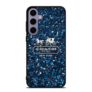 COACH NEW YORK BLUE STONE Samsung Galaxy S24 Plus Case Cover COACH NEW YORK BLUE STONE Samsung Galaxy S24 Plus Case Cover