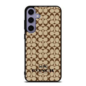 COACH NEW YORK BROWN Samsung Galaxy S24 Plus Case Cover COACH NEW YORK BROWN Samsung Galaxy S24 Plus Case Cover