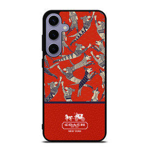 COACH NEW YORK DOG PARTY Samsung Galaxy S24 Plus Case Cover COACH NEW YORK DOG PARTY Samsung Galaxy S24 Plus Case Cover
