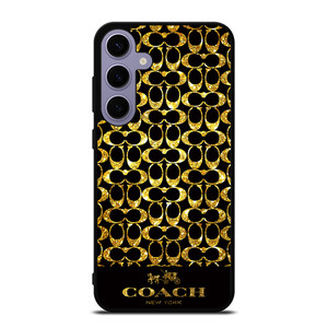 COACH NEW YORK GOLD Samsung Galaxy S24 Plus Case Cover