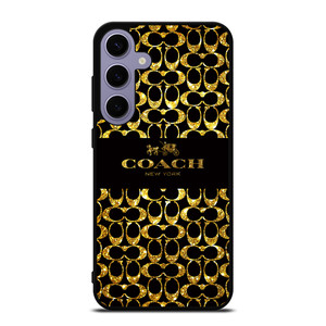 COACH NEW YORK GOLDEN Samsung Galaxy S24 Plus Case Cover