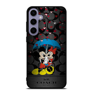 COACH NEW YORK MICKEY MINNIE MOUSE UMBRELLA Samsung Galaxy S24 Plus Case Cover COACH NEW YORK MICKEY MINNIE MOUSE UMBRELLA Samsung Galaxy S24 Plus Case Cover