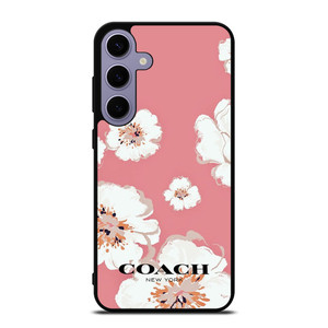 COACH NEW YORK PINK FLOWER Samsung Galaxy S24 Plus Case Cover COACH NEW YORK PINK FLOWER Samsung Galaxy S24 Plus Case Cover