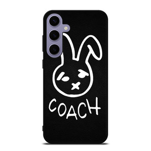 COACH NEW YORK RABBIT LEATHER Samsung Galaxy S24 Plus Case Cover