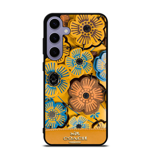 COACH NEW YORK ROSE TEA Samsung Galaxy S24 Plus Case Cover COACH NEW YORK ROSE TEA Samsung Galaxy S24 Plus Case Cover