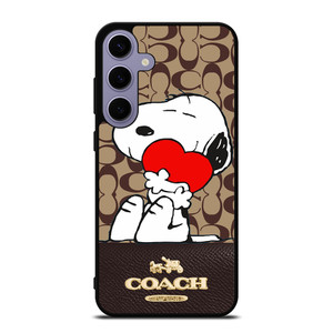 COACH NEW YORK SNOOPY Samsung Galaxy S24 Plus Case Cover COACH NEW YORK SNOOPY Samsung Galaxy S24 Plus Case Cover