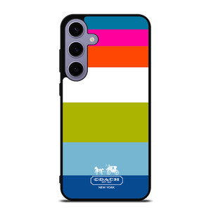 COACH NEW YORK STRIPE Samsung Galaxy S24 Plus Case Cover