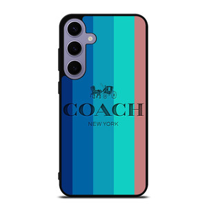 COACH NEW YORK STRIPES Samsung Galaxy S24 Plus Case Cover