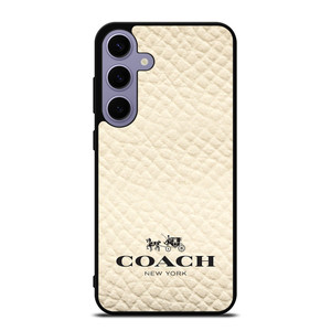 COACH NEW YORK WHITE Samsung Galaxy S24 Plus Case Cover COACH NEW YORK WHITE Samsung Galaxy S24 Plus Case Cover