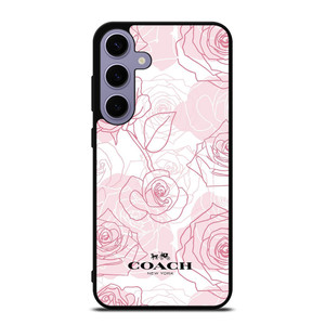 COACH ROSES Samsung Galaxy S24 Plus Case Cover COACH ROSES Samsung Galaxy S24 Plus Case Cover
