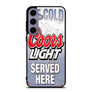 COORS LIGHT BEER ICE GOLD Samsung Galaxy S24 Plus Case Cover