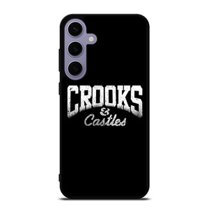 CROOKS AND CASTLES LOGO BLACK Samsung Galaxy S24 Plus Case Cover CROOKS AND CASTLES LOGO BLACK Samsung Galaxy S24 Plus Case Cover