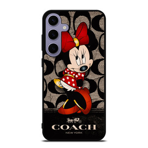 CUTE COACH MINNIE MOUSE Samsung Galaxy S24 Plus Case Cover