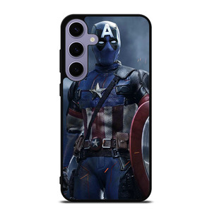 DEADPOOL CAPTAIN AMERICA MARVEL Samsung Galaxy S24 Plus Case Cover DEADPOOL CAPTAIN AMERICA MARVEL Samsung Galaxy S24 Plus Case Cover